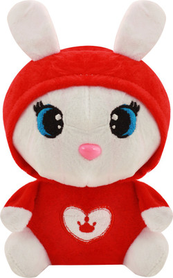 

Miss & Chief Cute Easter Bunny Rabbit Soft Stuff Plush Toy for Babies Kids - Perfect Gift For Kids - 20 cm(Red)