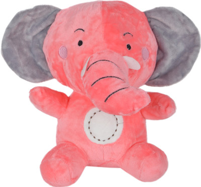 

Unicorn Soft Toys set of appu elephant (pack of 2) - 28 cm(Red)