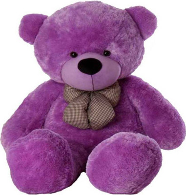 

ARC 4 Feet Stuffed Spongy Huggable Smartoys Cute & Soft Teddy Bear - 119 cm(Purple)