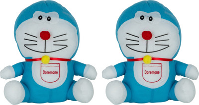 

Unicorn Soft Toys doremon (pack of 2) - 30 cm(Blue)