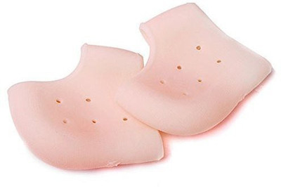 

Way Beyond Silicone Gel Heel Pad Socks For Heel Swelling Pain Relief For Men And Women Heel Support (, Beige