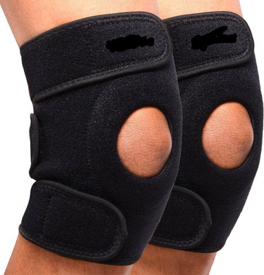 Sr Biotech SPORTS KNEE CAP Knee Support(Black)
