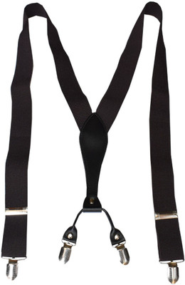 

Navaksha Y- Back Suspenders for Men(Black)