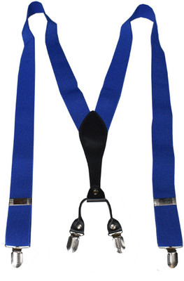 

Navaksha Y- Back Suspenders for Men(Blue)