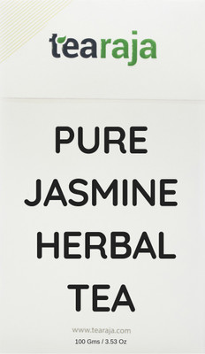 

Tearaja Pure Jasmine Herbal Tea, 300 GMS | Natural Relaxant and Mood Booster | Aids in Quick Weight Loss | Good Anti Depressant | Caffeine Free | Pure Herbal Tea | Jasmine Jasmine Tea(300 g, Vacuum Pack)