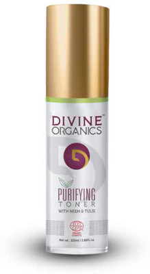 

Divine Organics Purifying Toner With Neem & Tulsi(100 ml)