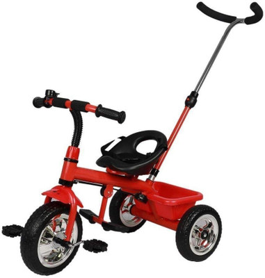 

Baybee Spectra Plug and Play Kids Tricycle -Smart Baby Tricycle for Kids /Baby / Trike with Storage Bin |Up to 25 kgs Weight Capacity| Cycle Baby Tricycle for Kids/Baby 2 And Up Boys & Girls ( Red ) B31-4-RD Tricycle(Red)