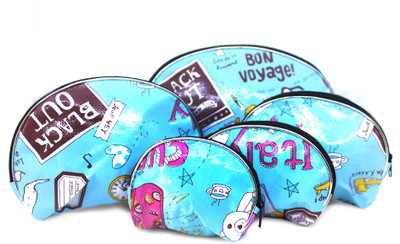 

Tied Ribbons Set of 5 Toiletry Bag for Women Girls Kids Travel Travel Toiletry Kit(Multicolor)