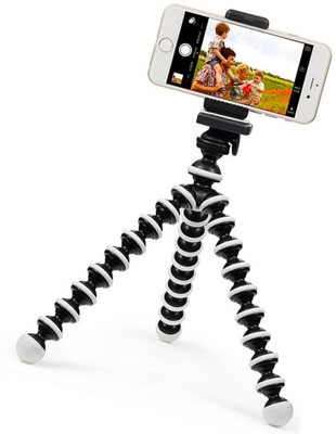 

Blue Birds Adjustable Mini Octopus Flexible Mobile Phone Camera Stand Clip Bracket Holder Tripod(Multicolor, Supports Up to 1500)