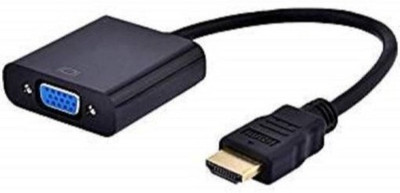 

Landmark TV-out Cable WDM_471W HDMI to VGA Cable compatible for laptop/PC/TV/Tablet/Projector/Xbox(Multicolor, For Computer)