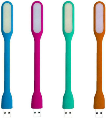 M MOD CON Pack of 4 Portable, Bendable, Flexible Led Light(Multicolor)