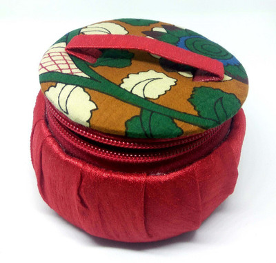 

Traditional Crafts Mehroon Bangle Box Store bangles Vanity Box(Mehrron)