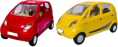 

NUTAN ENTERPRISE NANO CAR TOYS PACK OF 2 (YELLOW AND RED)(Multicolor)