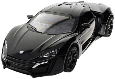 

Toy Jumble Black 1:32 Die Cast Metal Fast and Furious Luxury Pull Back Car Toy with Light and Sound Effects(Multicolor)
