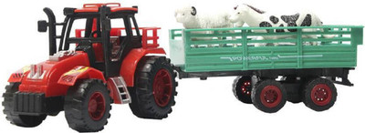 

Shopjamke Farm Tractor With Trolley (Multicolor)(Multicolor)