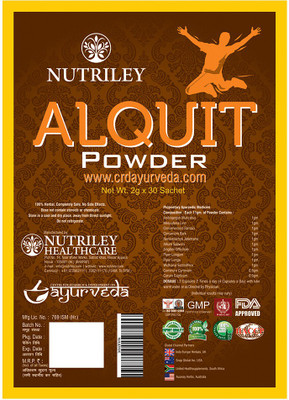 

Nutriley Alquit - Alcohol Addiction Powder (30 Sachets)(60 g)