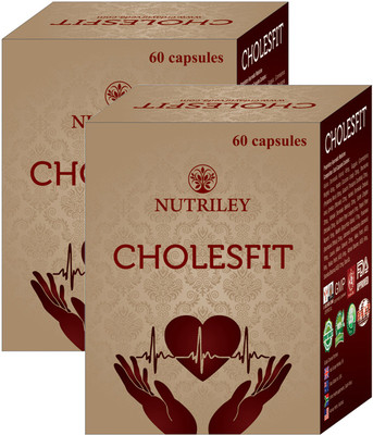 

Nutriley Cholesfit - Cholestrol Control Capsules (120 Caps)(120 No)