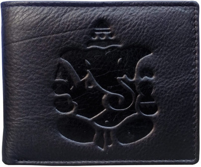 

Tamanna Men Black Genuine Leather Wallet(2 Card Slots)