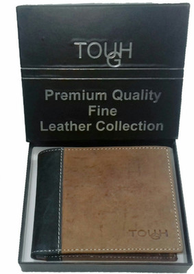 

TOUGH Men Multicolor Genuine Leather Wallet(3 Card Slots)