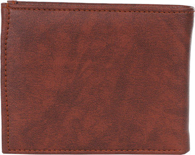 

Peacock Mundkar Boys Brown Artificial Leather Wallet(6 Card Slots)