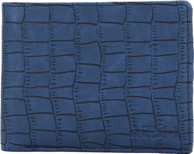 

ATSH Boys Blue Artificial Leather Wallet(6 Card Slots)