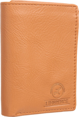 

LIMERENCE Men Tan Artificial Leather Wallet(7 Card Slots)