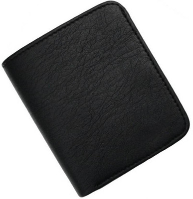 

Macberry Men Black Artificial Leather Wallet(7 Card Slots)