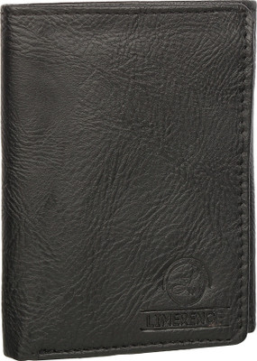 

LIMERENCE Men Black Artificial Leather Wallet(7 Card Slots)