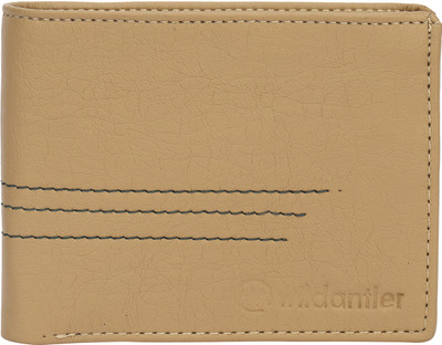 

Wildantler Boys Beige Artificial Leather Wallet(3 Card Slots)