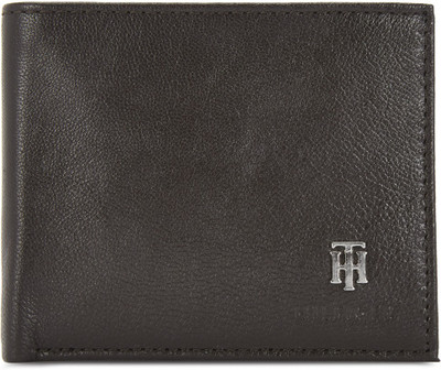 

Tommy Hilfiger Men Casual Black Genuine Leather Wallet(8 Card Slots), Brown