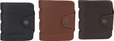 

Peacock Mundkar Boys Black, Brown, Tan Artificial Leather Wallet(6 Card Slots)