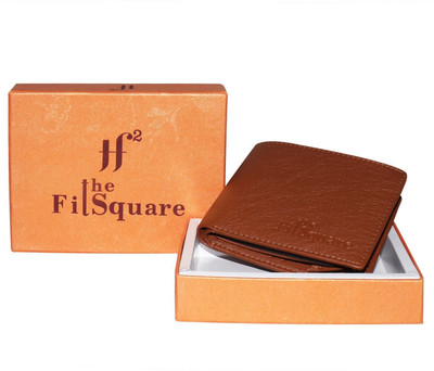 

theFitSquare Men Tan Artificial Leather Wallet(3 Card Slots)