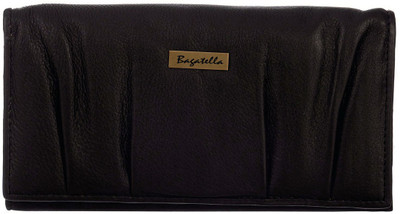 

Bagatella Women Brown Genuine Leather Wallet(4 Card Slots), Dark brown
