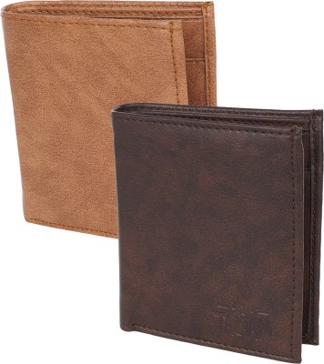 

Peacock Mundkar Boys Brown, Tan Artificial Leather Wallet(8 Card Slots)