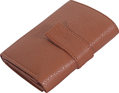 Italiansheer Men Casual Brown Artificial Leather Wallet(12 Card Slots), Tan