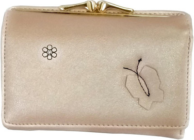 

Fynest First Women Pink Artificial Leather Wallet(7 Card Slots), Baby pink