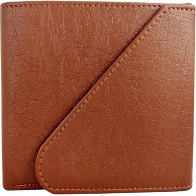 

star traders Men Tan Artificial Leather Wallet(5 Card Slots)