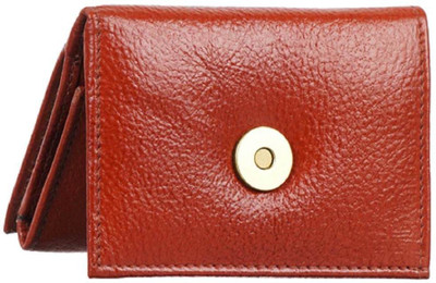 

Zadell Designs Women Casual Tan Genuine Leather Wallet(8 Card Slots), Light tan