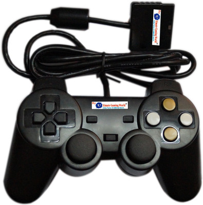 

UltimateGamingWorld PS2_Wired_Contoller_For_Sony_Playstation-2 Black_Joystick Joystick(Black, For PS2)