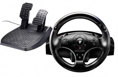 

Thrustmaster T100 Force Feedback Racing Wheel Joystick(Black, For PC, PS3)