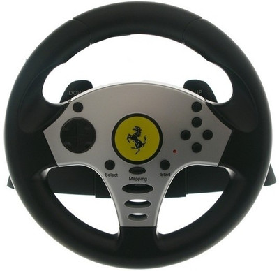 

Thrustmaster Universal Challenge 5 in 1 Racing Wheel(For PC, PS3, PS2, Wii)