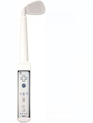 

iConcepts Golf Club for Nintendo Wii Joystick(White, For Wii)