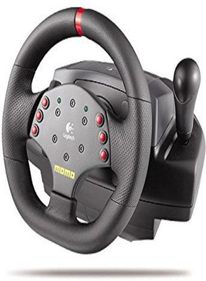 

Logitech MOMO STERING WHEEL Joystick(Grey, For PS4)