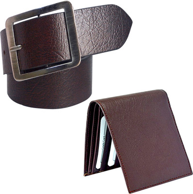 

HENEDA Belt, Wallet Combo(Brown)