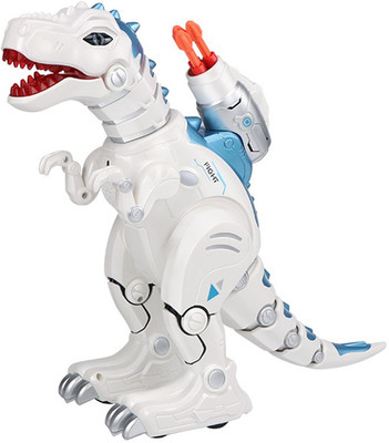 

jojoss Radio-Controlled Interactive Yearoo E-Robot Plastic Dinosaur Toys Set for Kids(White)