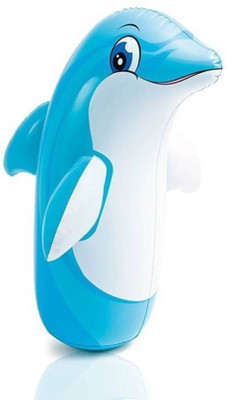 

starsky Blue Inflatable Plastic Hit Me Dolphin (Blue)(Blue)