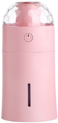 

Skyfish air freshner Type air cleaner humidifeir with led light with Auto charged Air Purifier annd virus doctor Diffuser,Scent,spray Type perfumes Portable Room Air Purifier(Pink)