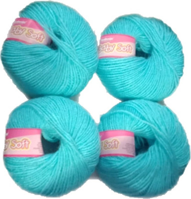 Vardhman BABY SOFT WOOL PACK OF 6 150GM AZURE SHADE NO.09