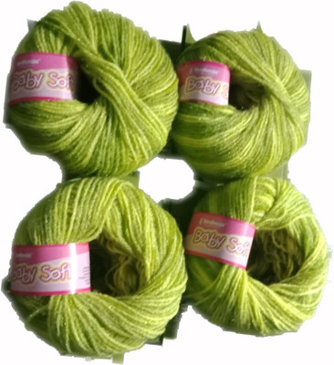 

Vardhman BABY SOFT WOOL PACK OF 6 150GM MULTI GREEN SHADE NO.69