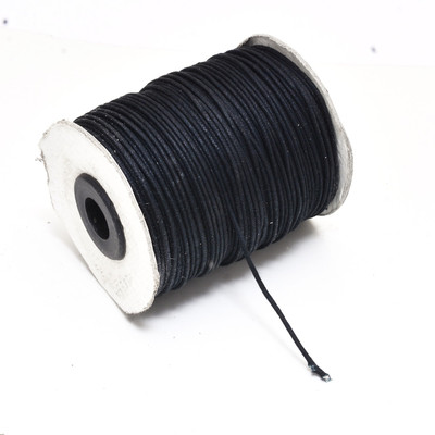 

Kalpadrum KALPDRUM Jewellery Making 1 MM Black Cotton Wax Cord 100 Mtr